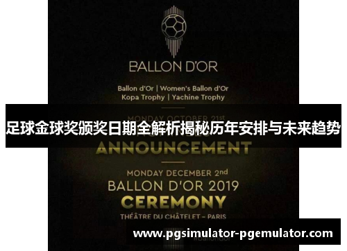足球金球奖颁奖日期全解析揭秘历年安排与未来趋势