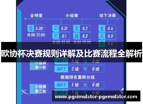 欧协杯决赛规则详解及比赛流程全解析