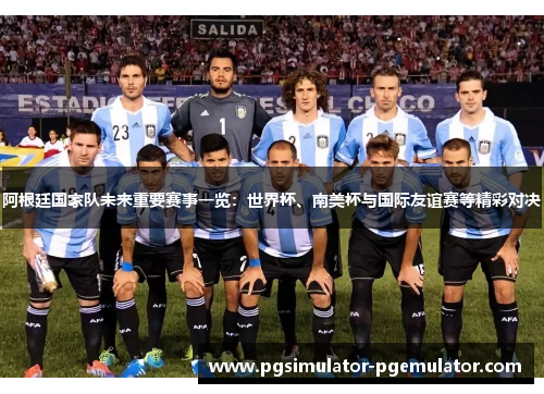 阿根廷国家队未来重要赛事一览：世界杯、南美杯与国际友谊赛等精彩对决