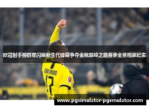 欧冠射手榜群星闪耀新生代锋霸争夺金靴巅峰之路赛季全景观察纪实